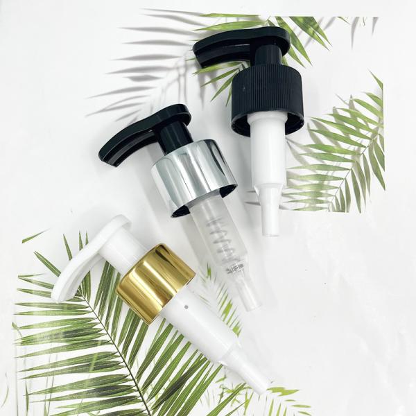 24/410 Gold Aluminum closure 28/410 Silver Aluminum closure lotion pump twist lock  XY01-4