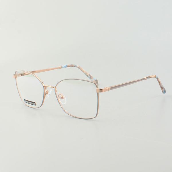 Latest Reading Eyeglasses Fashion Women Metal Optical Frame