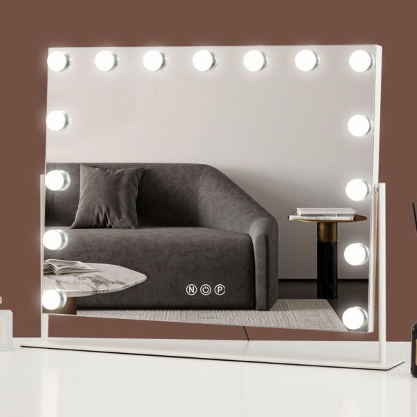Custom Tabletop Vanity Rechargeable Mirror Light LED