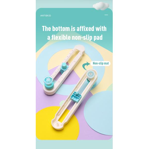 Manuel à compas rotatif couteau fillet coupeur de papier ronde couteau utilitaire outil de coupe pour bricolage