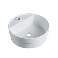 Cuenca de melamina montada en la encimera Color Super delgado del borde del baño Lavabo Art Rectangular Cuenca de lavado de manos
