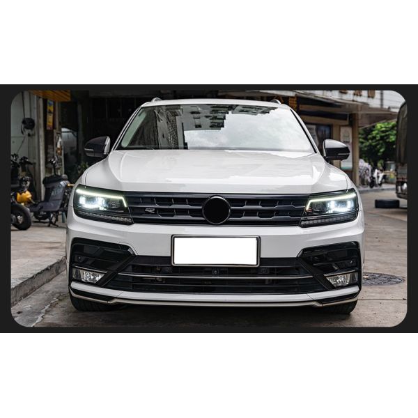 Demillon Turn Signal for Volkswagen Tiguan L Headlight2017-2020 Modified High-End Led Headlights Daytime Running Lights