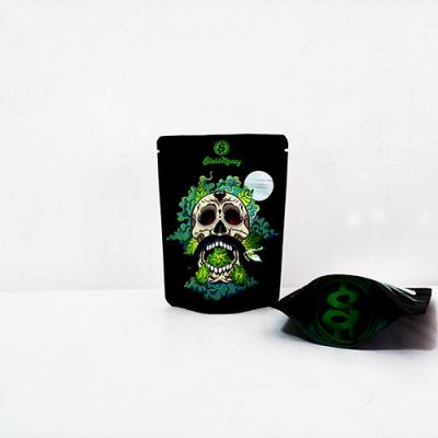 Custom Printed Logo ziplockk Stand Up Pouch Packaging Mylar weed Bags