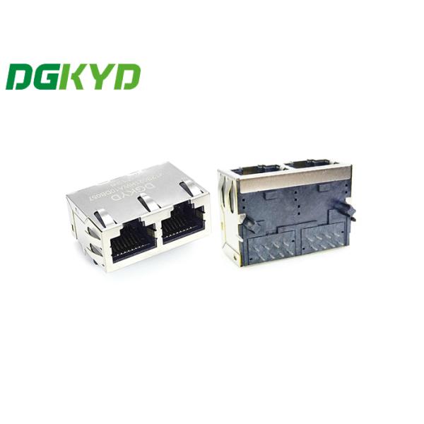 Двойной сетевой интерфейс трансформатора Rj45 8Pin RJ45 порта 100M интегрированный