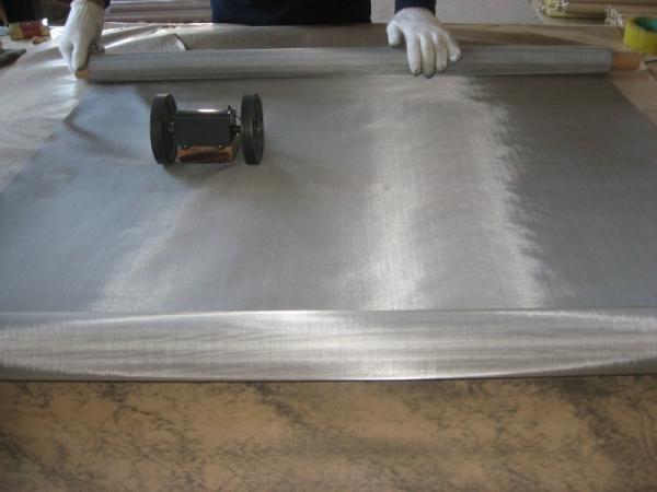 Good Solvent Resistance Stainless Steel Printing Screen With AISI/SUS Standard