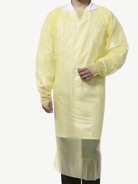 Multifunction Disposable Isolation Gowns Weight 46g With Thumb Hooks