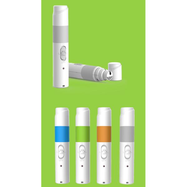 Clipper de uñas automático para gatos silencioso con carga USB Trimmer de patas para animales pequeños