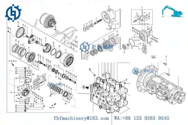 CATEEEEEE Excavator Hydraulic Seals Element CATEEEEEE306E Final Drive Gearbox Oil Seal