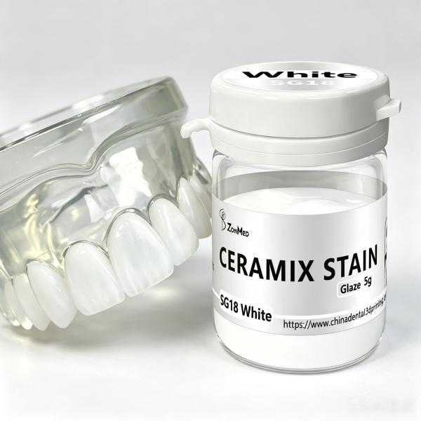Compatible With Various Dental Ceramics Ceramic Stain Dental Ceramic Glaze Without Phosphor Ideal For Durable Long Lasting Surface Finish