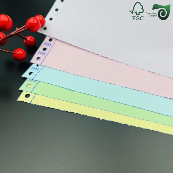 3 Ply Blue Black NCR Carbonless Paper  CB CFB CF Options 48gsm 80gsm FSC  SGS Certified