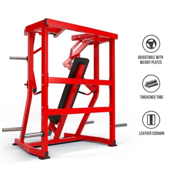 Sloping Push Hammer Strength Iso Lateral Incline Press