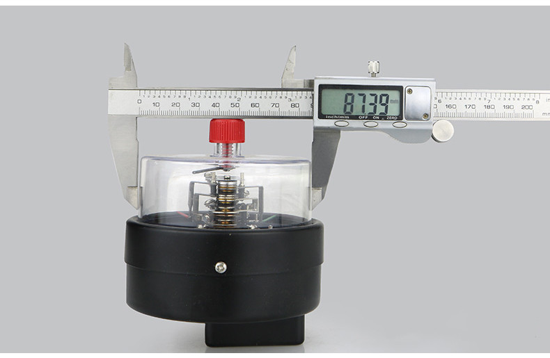 100mm Gauge Pressure Copper Connection Manometer for Gas Pressure Measurement YXC100