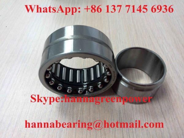 Plastic Cage NKIA5910 Needle Roller Bearings Thrust Angular Contact Bearing 50x72x30mm