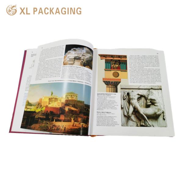 Custom Hardcover Book and Children's Coloring Journal with Matte Lamination High-White Offset Paper and Thread Sewing Binding