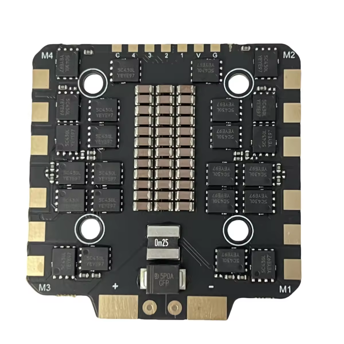 Hobby Metal FPV 60A 65A 4in1 BLS ESC 3-8S Input Long Range Fc+esc Stack F722 Flight Controller RC Drone Quadcopter for XFlight
