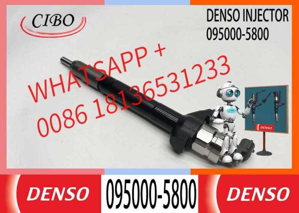 Fast Dispatch 095000-5800 095000-5801 6C1Q-9K546-AC 6C1Q-9K546-AB diesel Fuel Injector for 4HU, P22DTE, HDI Engine