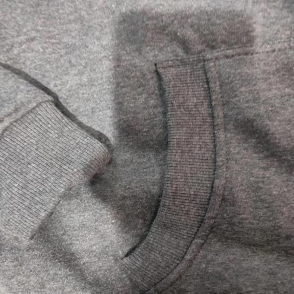 Winter Charcoal Color Mens Sharpa Hoodies Thick Warm Fleece Lined Hooded Coat