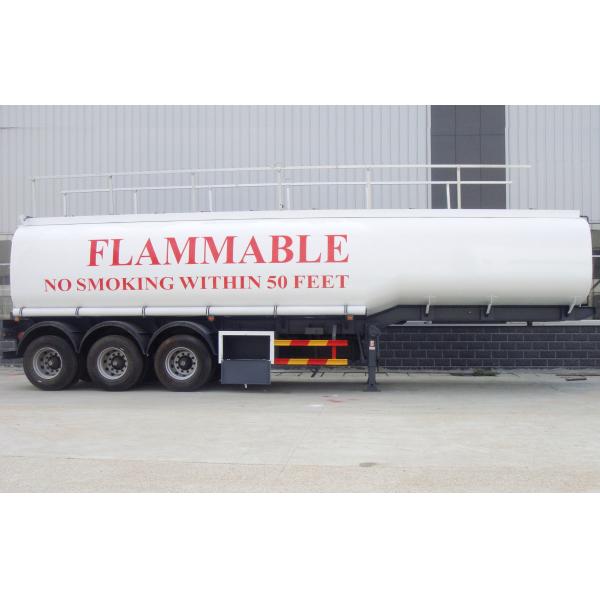 50 Ton 60,000 Liter Fuel Delivery Truck Semi Trailer For Large Bulk Petrol Diesel Delivery