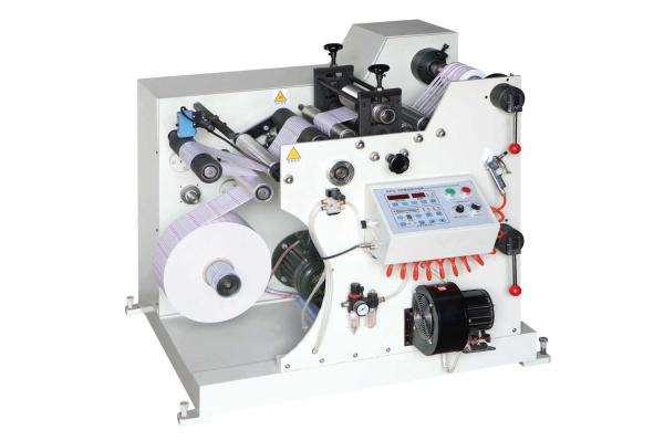 380V Paper Slitting Rewinding Machine , CE Narrow Aluminium Foil Slitting Machine
