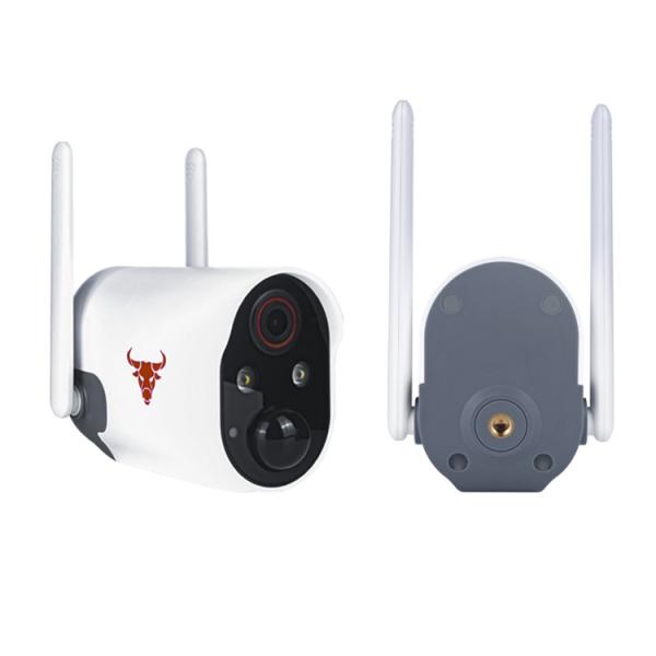 1080P Color Solar Wifi Camera Battery Powered With Night Vision OEM