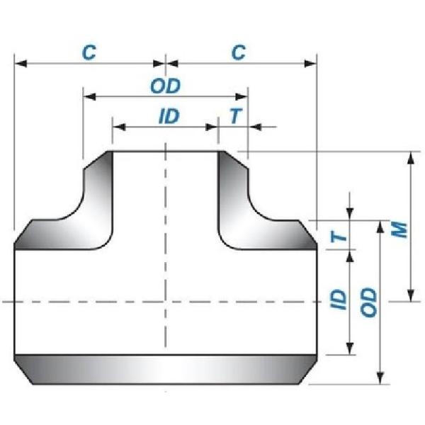 Standards Carbon Steel Tee / Carbon Steel Cross 20# 20G ASTM A105