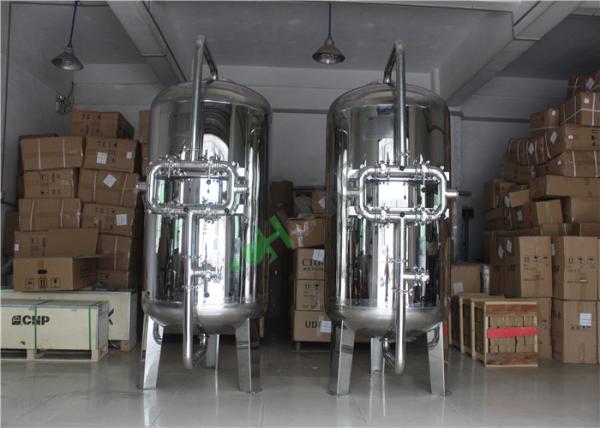 Industrial Stainless Steel Water Cartridge Bag Filter Housing Polishing Or Matt Face
