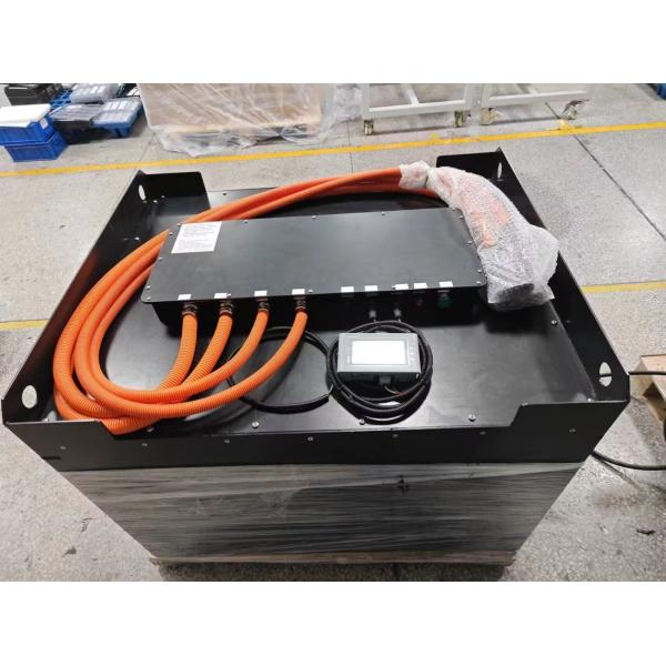 Высокая емкость быстрая зарядка Настройка противовеса 80V 400AH LiFePO4 Вилочная батарея для электрической вилочной погрузки Палетный грузовик Вилочная погрузка Ножничная подъемная установка с андерсоном или REMA Plug Долгий цикл жизни