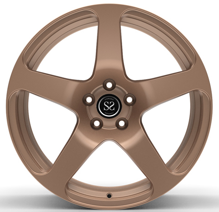 Monoblock колеса 1 части выковало оправы для бронзы GT 19inch мустанга вогнутой темной