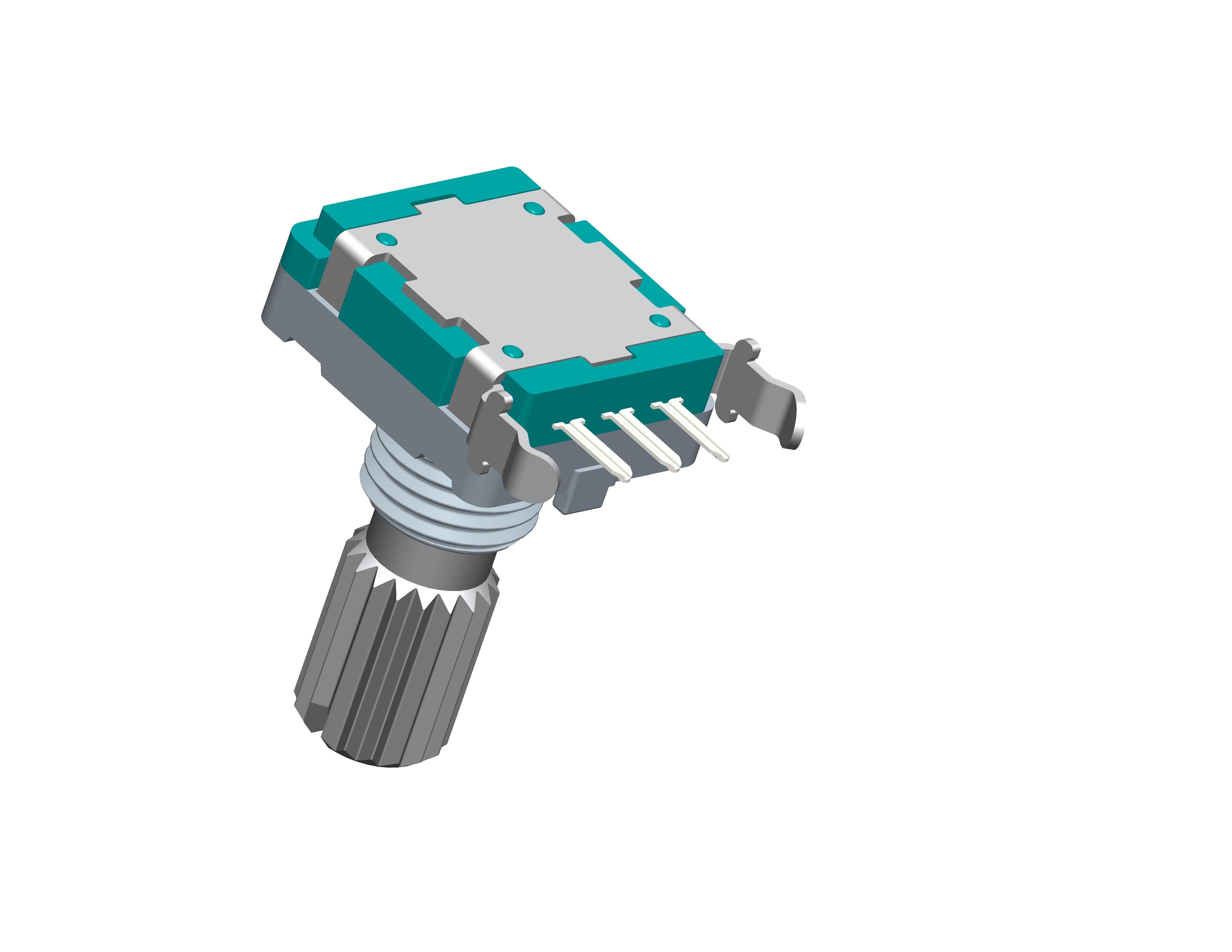 Дифференциальный роторный вал металла DC кодировщика 11mm 10mA 5V для профессионального аудио
