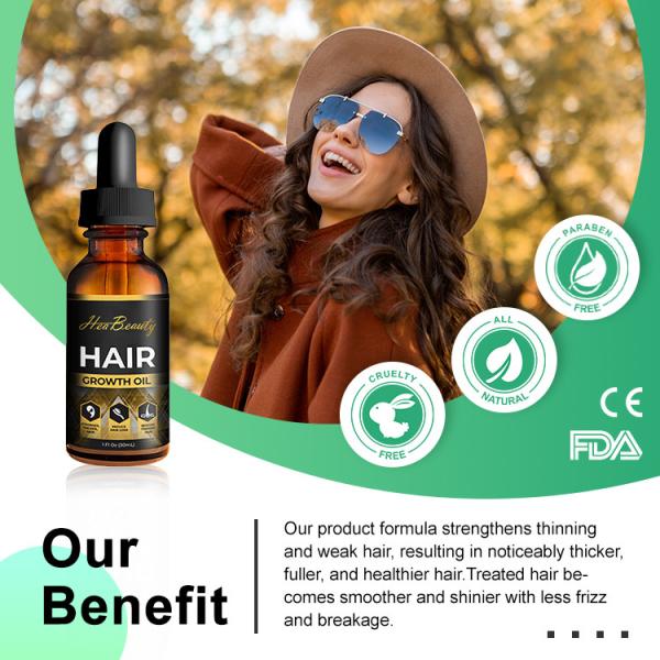 No Gluten Triclosan Hair Tonic For Hair Loss Private Label Treatment Serum