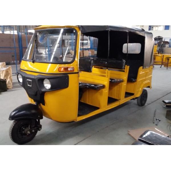Seven Passengers 3 Wheel Cargo Tricycle 3400*1300*1700 Dimension