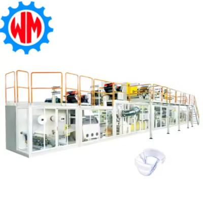 High Efficiency  Non Woven Adult Diaper Machine Production Line With CE