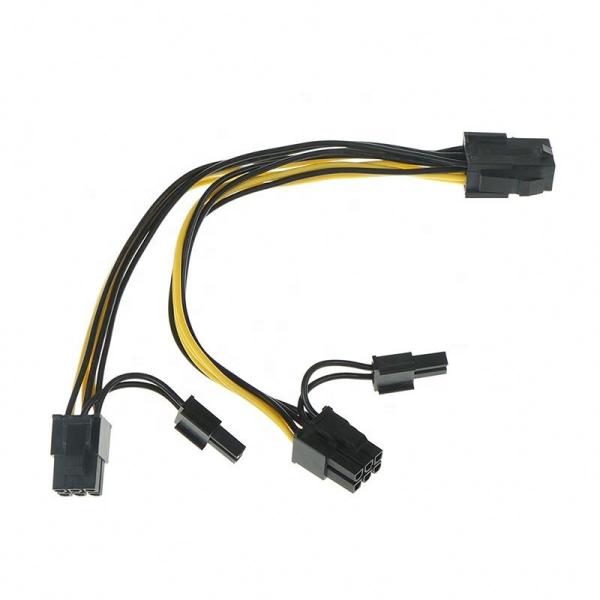 6+2 Pin PCIE Video Card Power Supply Cable 8 - Pin PCIE Riser Cable