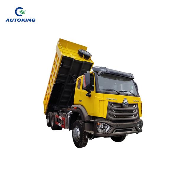 EURO 5 8x4 Sinotruk Howo Dump Truck Used 380hp Tipper Dump Truck