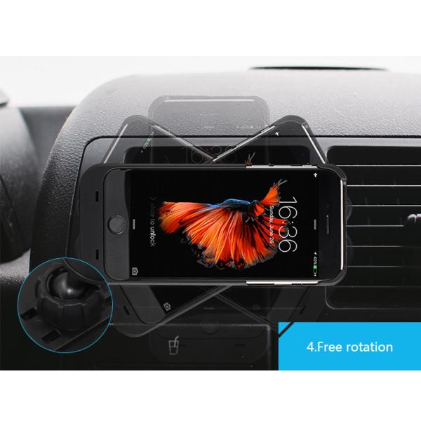 WIRELESS CAR CHARGER Magnetic QI car mount wireless charger for SAMSUNG iPhone any mobile phone 10W fast charging