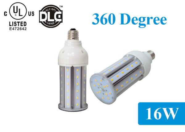 LED Post Top Retrofit 360 Degree 16w Corn Led Lamps Replacement For Street / Garden Light