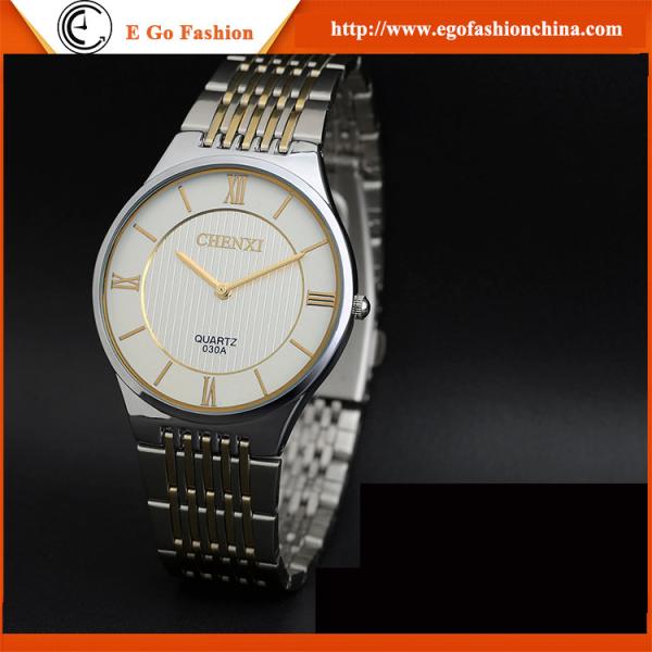 030A Full Stainless Steel Watches Man Japan Movement Quartz Watch Unisex Roman Watches New
