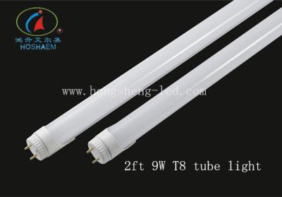 Direct replacement 85-265vac led tube compatible with ballast 2ft tube led flourscent light