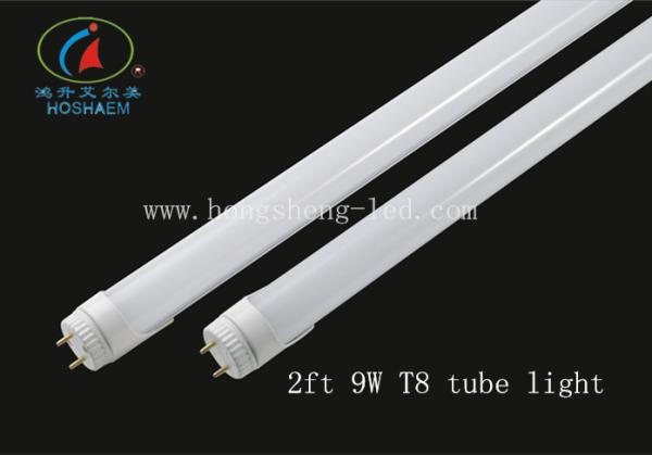 Direct replacement 85-265vac led tube compatible with ballast 2ft tube led flourscent light