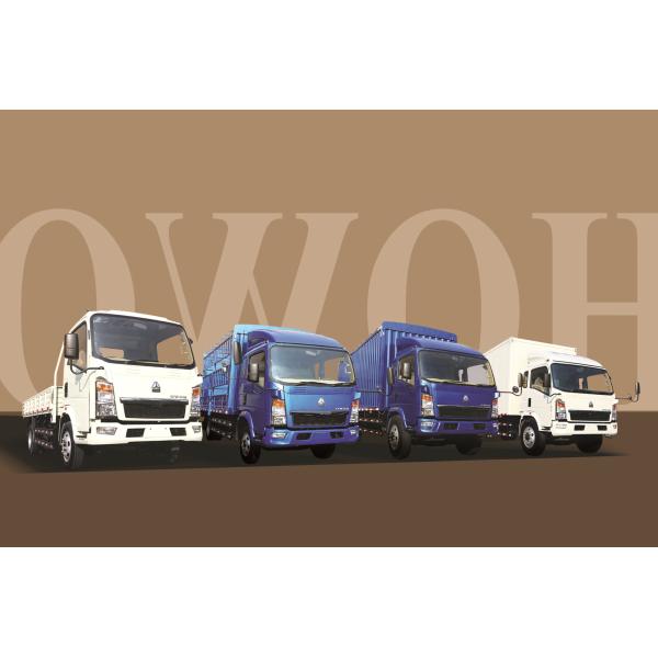 4x2 Sinotruk HOWO 6 Wheeler HOWO Light Truck