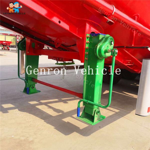 50 Tons Dump Semi Trailers With Hydraulic Lifting System Load Sand Or Stone