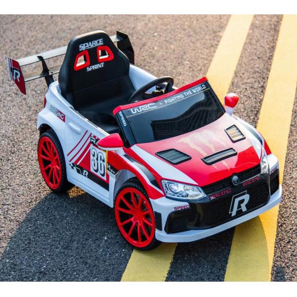 2023 Электрический игрушечный автомобиль с двойными дверями и большими независимыми сиденьями