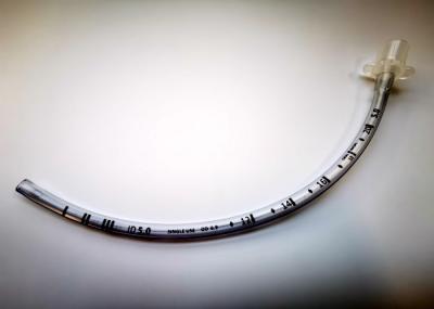 Tubo Endotracheal nasal Rae Tracheal Tube Cuffed nasal do PVC 5.0mm