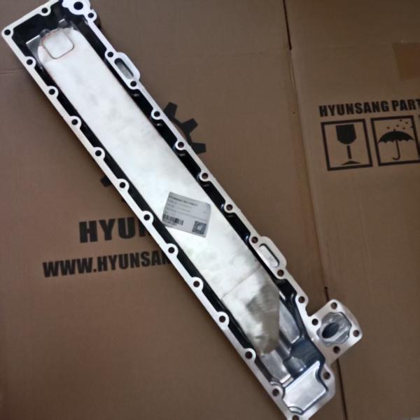 Hyunsang Excavator Parts OIL COOLER ASSY 1-21700-249  For Isuzu Engine 6BG1 6BD1 6BD1T 6BG1T