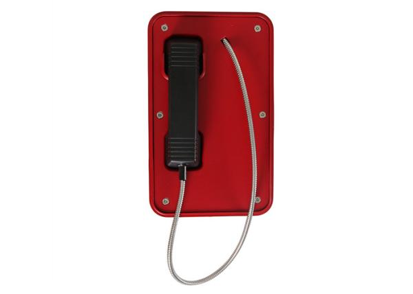 Anti Vandal Industrial VOIP Phone Weatherproof IP67 Hotline Telephone For Truck