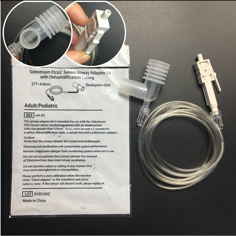 Airway Adapter For PH-ILIPS Space BestSide Stream CO2 Sampling Tube