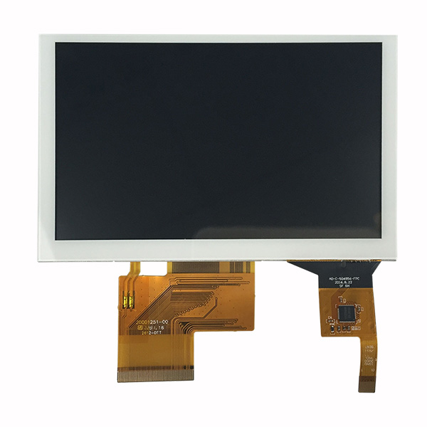 5 дисплей касания LCD TFT дюйма, промышленный емкостный экран касания 800×480