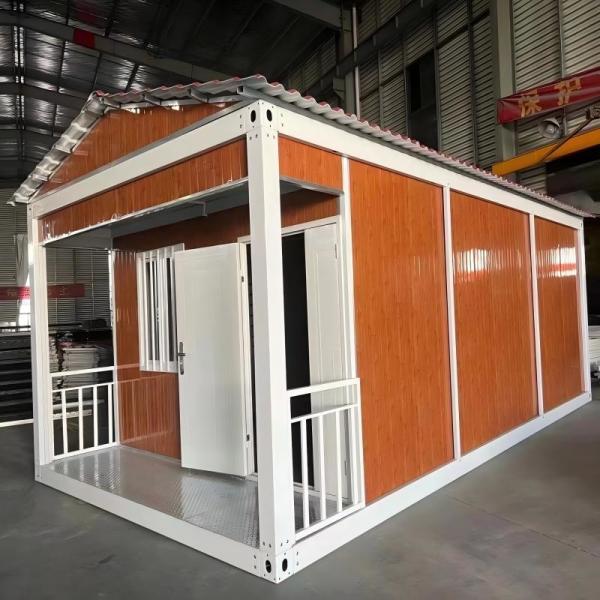 Fire Proof Flat Pack Container House Customizable Flat Pack Shipping Container Homes