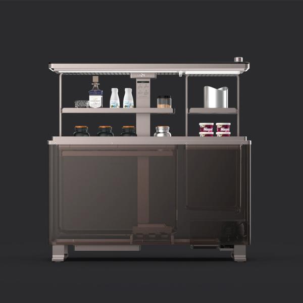 Multi-function 150L Volume Wine Cooler Refrigerated Kung Fu Tea Table for Home Furniture