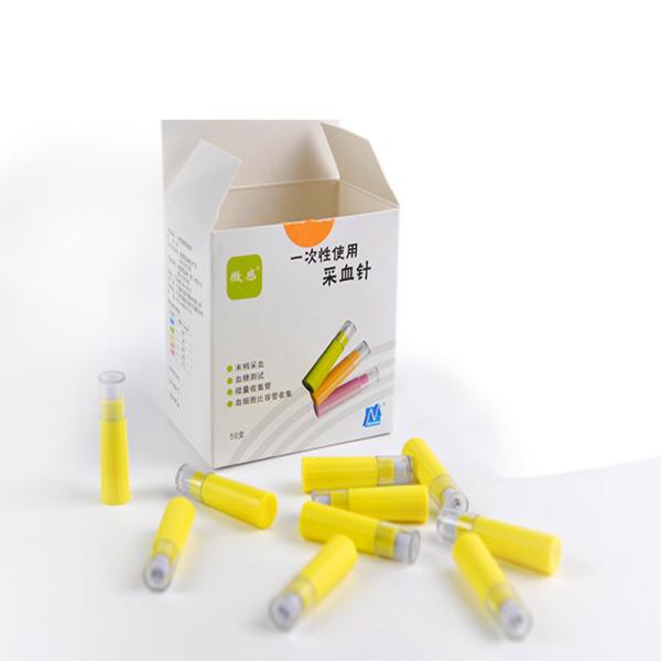 Diabético Pulseira de insulina Agulha descartável Toque suave Automático Retrátil